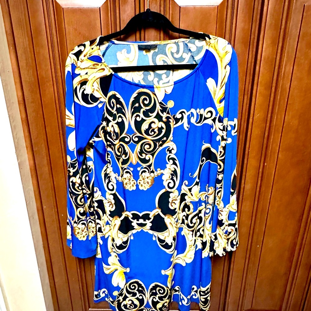 MSK LONG SLEEVE DRESS